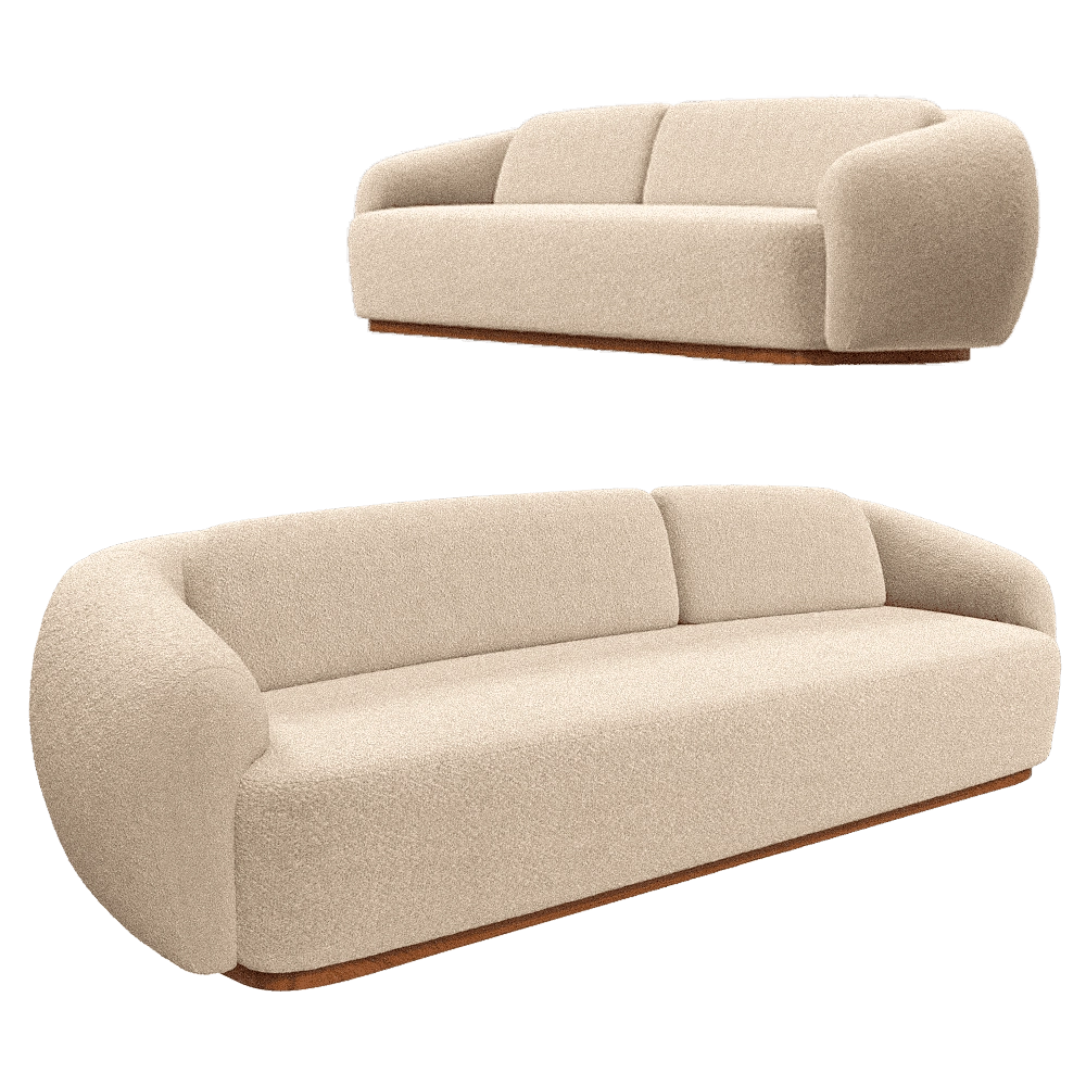 Paolo Castelli – Coral Sofa 3D Model