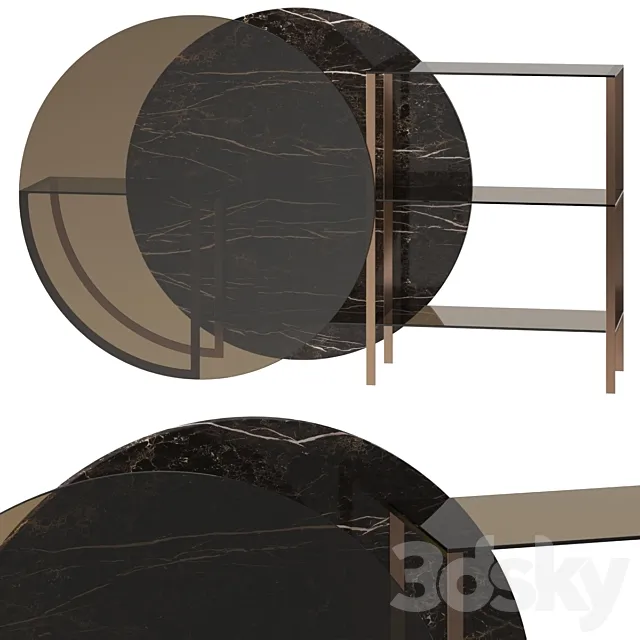 Paolo Castelli Cultum Console Table 3D Model
