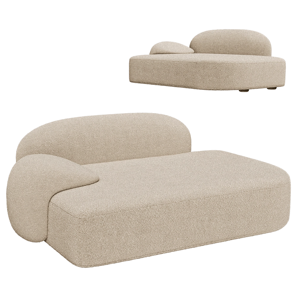 Paolo Castelli – Daybed Ama Large 3D Model