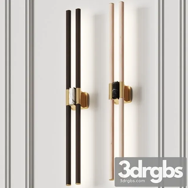 Paolo castelli fair light wall lamp 3D Model Download