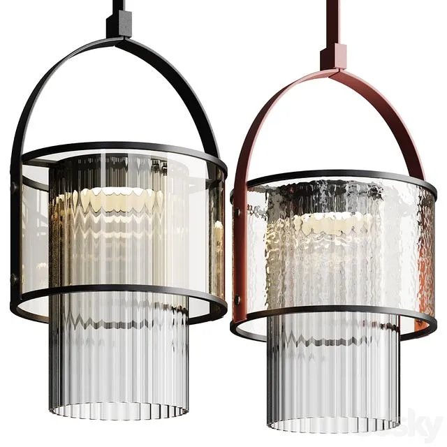 Paolo Castelli FANUS Hanging lamp 3D Model