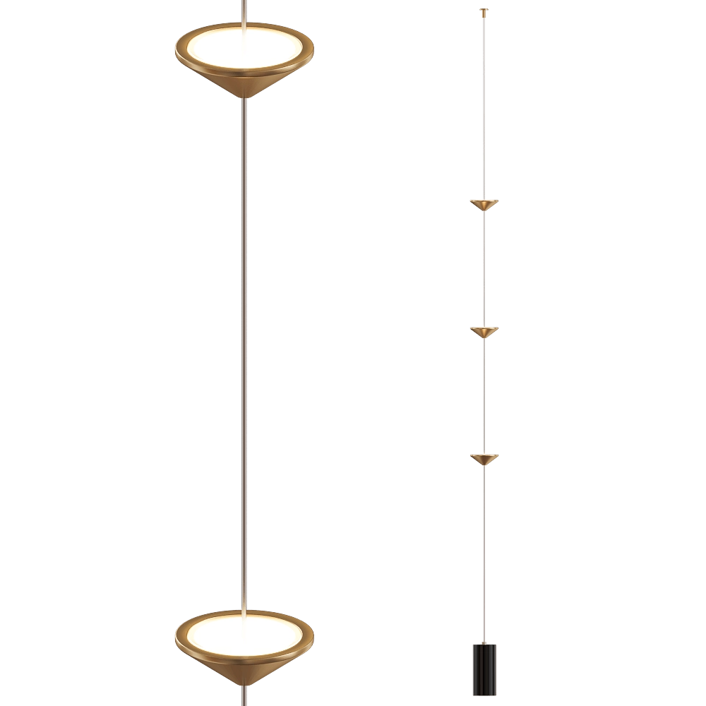 Paolo Castelli – Floor lamp Soreluna 3D Model Paolo Castelli – Floor lamp Soreluna 3D Model