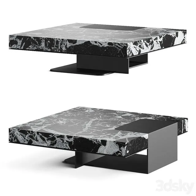 Paolo Castelli Ipanema Coffee Table 3D Model