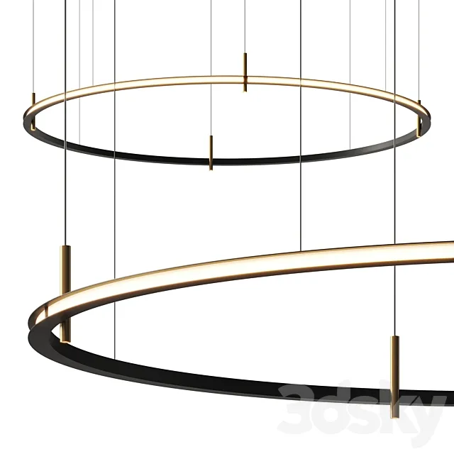 Paolo Castelli Labilis Mega Ring Pendant Lamp 3D Model