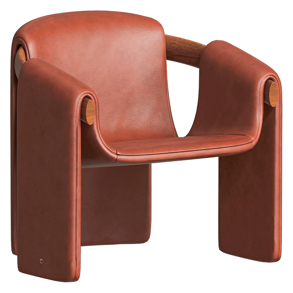 Paolo Castelli – Lounge chair Sari 3D Model