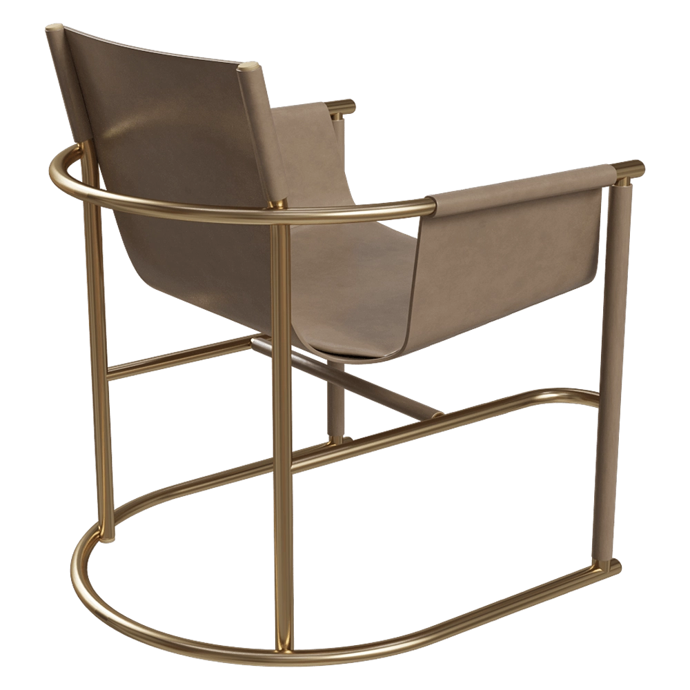 Paolo Castelli – Lounge chair U 3D Model