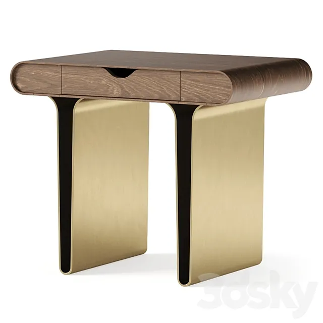 Paolo Castelli Selima Bedside Table 3D Model Paolo Castelli Selima Bedside Table 3D Model