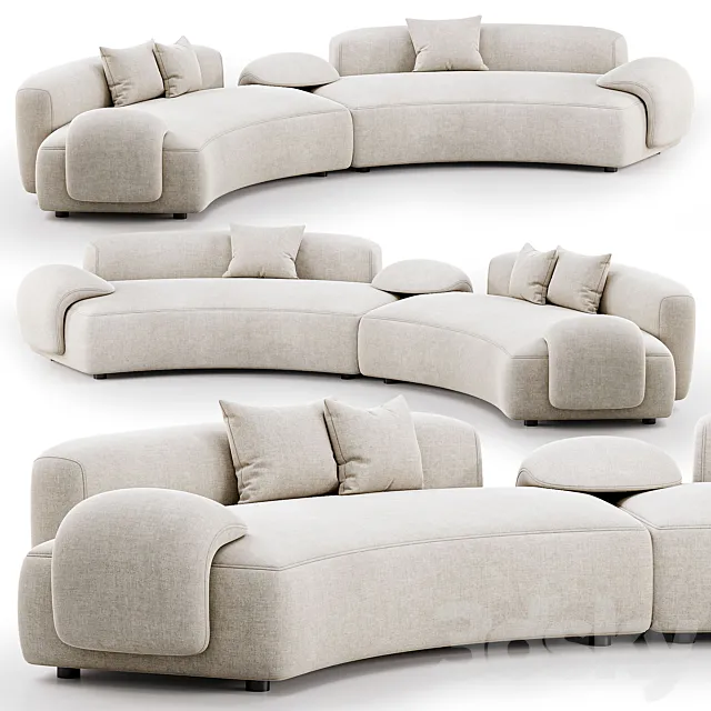 Paolo Castelli Sofa 3D Model