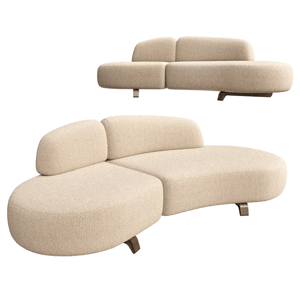 Paolo Castelli – Sofa Vao 250 3D Model