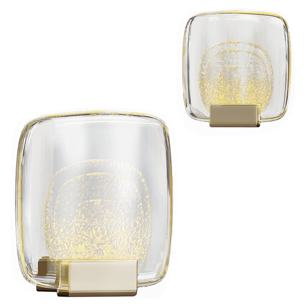 Paolo Castelli – Wall lamp Golden Cloud 3D Model