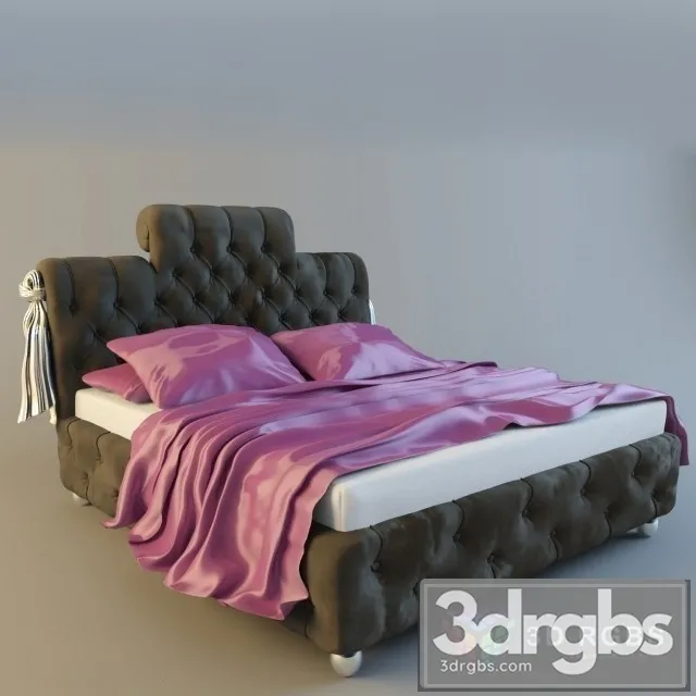 Paolo Luchetta Stefany Bed 3D Model Download Paolo Luchetta Stefany Bed 3D Model Download