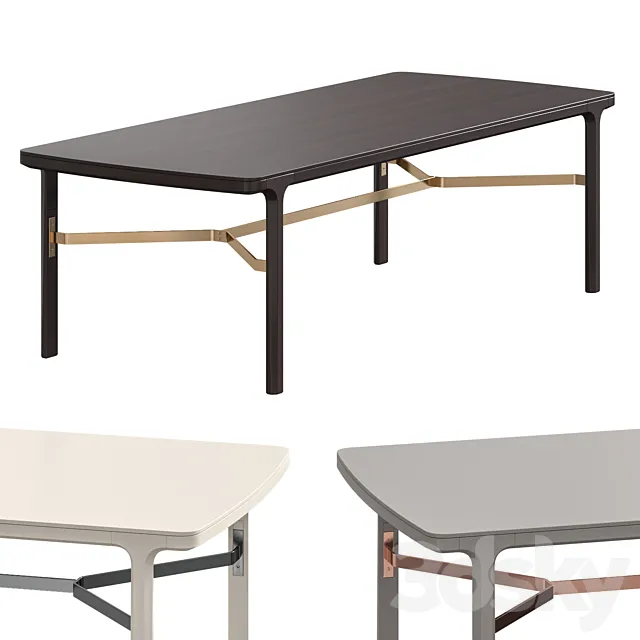 Papadatos Soho Dinning Table 3DModel