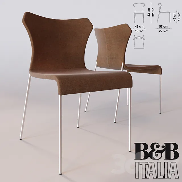 Papilio Chair 3D Model Papilio Chair 3D Model
