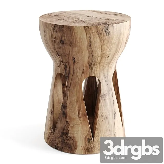 Papung Sculpted Side Table AM PM 3D Model Download Papung Sculpted Side Table AM PM 3D Model Download