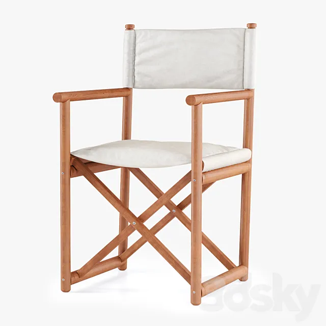 Paraggi yacht chair 3D Model Paraggi yacht chair 3D Model