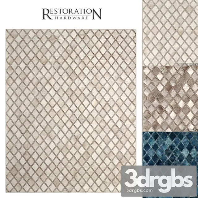 Paragon Hide Rug Rh 3D Model Download