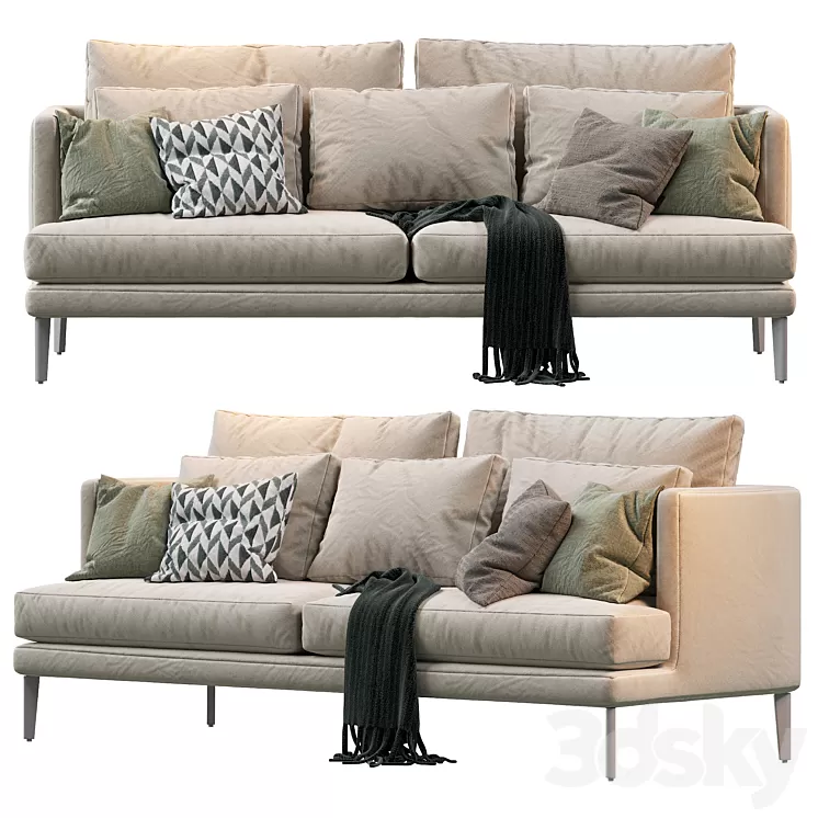 Paraiso Bonaldo Sofa 3D Model