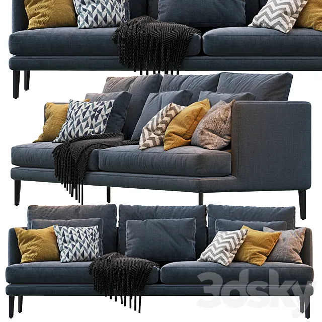 Paraiso Bonaldo Sofa 3D Model Paraiso Bonaldo Sofa 3D Model