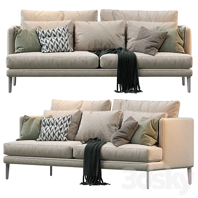 Paraiso Bonaldo Sofa 3DModel Paraiso Bonaldo Sofa 3DModel