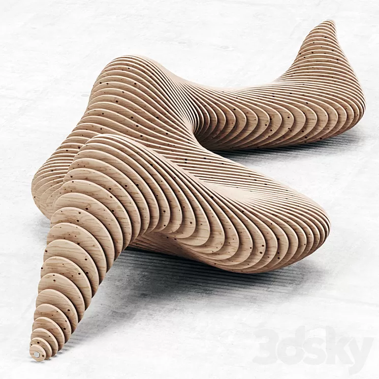 Parametric bench / Parametric bench 3D Model Parametric bench / Parametric bench 3D Model