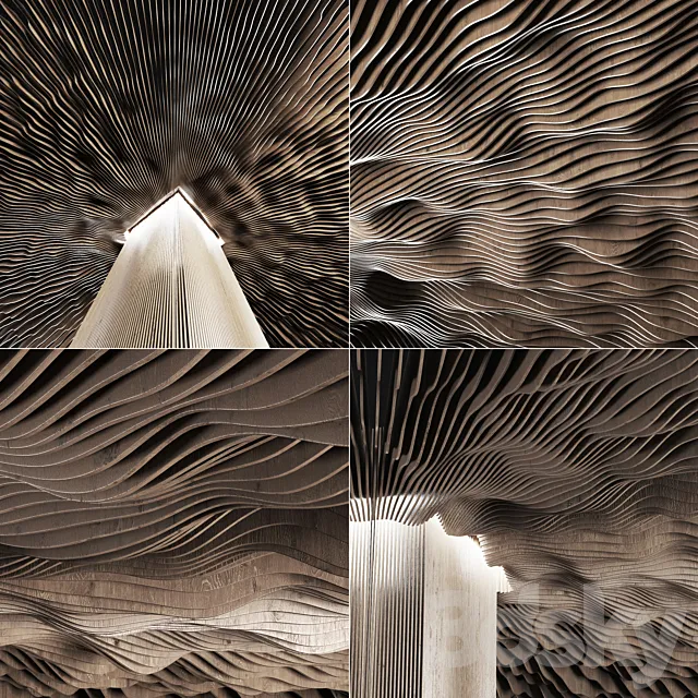 Parametric radial hall n1 _ Parametric radial hall n1 3D Model Parametric radial hall n1 _ Parametric radial hall n1 3D Model