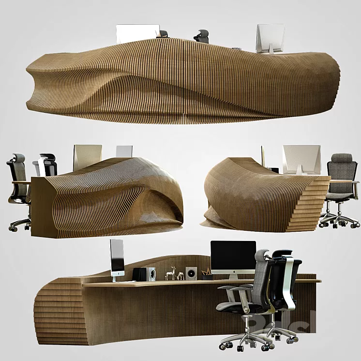 Parametric Reception 3D Model