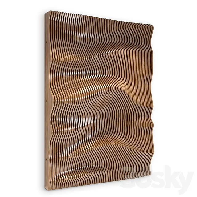 parametric wall 02 3DModel parametric wall 02 3DModel
