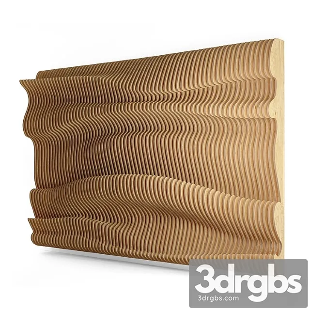 Parametric wall 03 3D Model Download