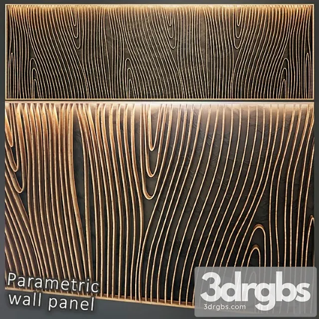 Parametric wall panel 3D Model Download