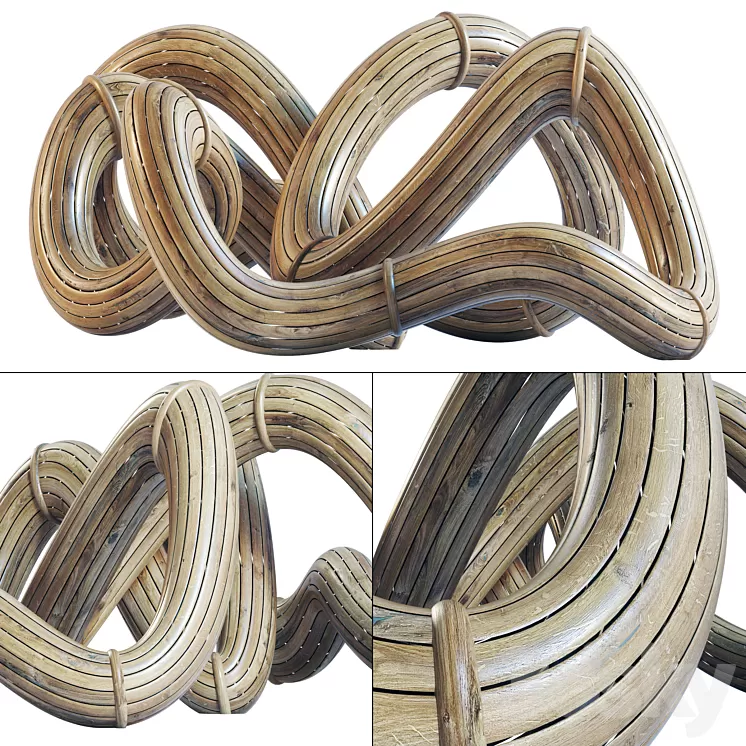 Parametric wood tamplet Hall n1 3D Model