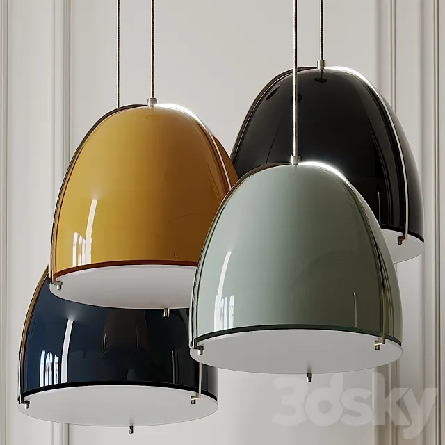 Paravo Pendant Light by Tech Lighting 3DModel