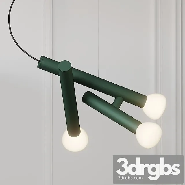 Parc 04 pendant lamp from lambert & fils 3D Model Download