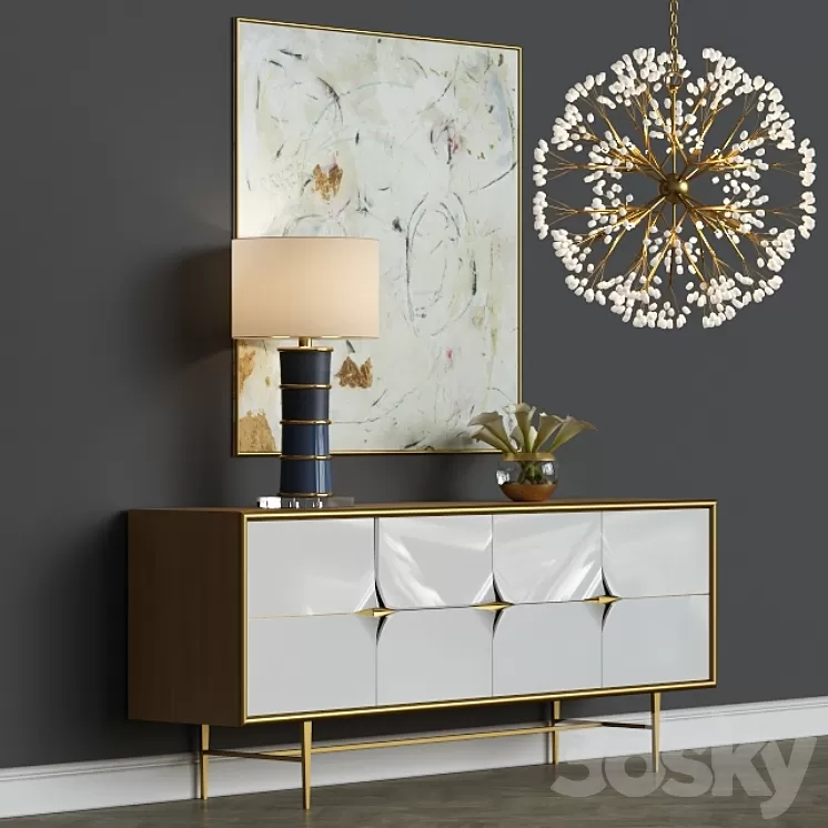 Pared Sideboard 3D Model