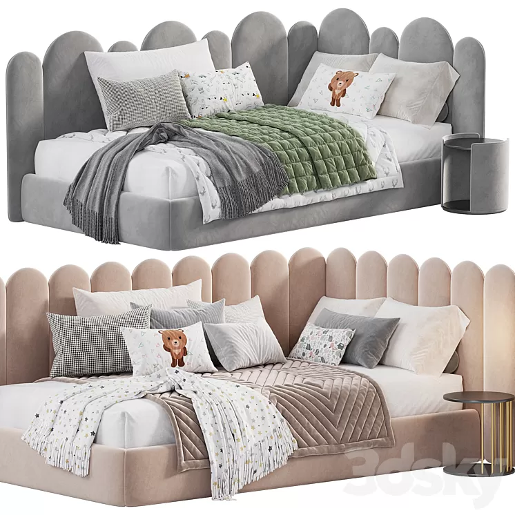 Parfe Fens bed 3D Model Free Download Parfe Fens bed 3D Model Free Download