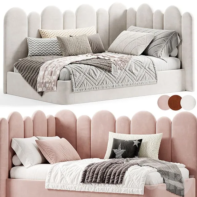 PARFE Kids Bed 03 3D Model PARFE Kids Bed 03 3D Model