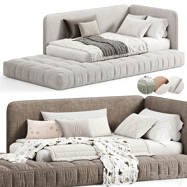 PARFE Kids Bed 09 3D Model PARFE Kids Bed 09 3D Model