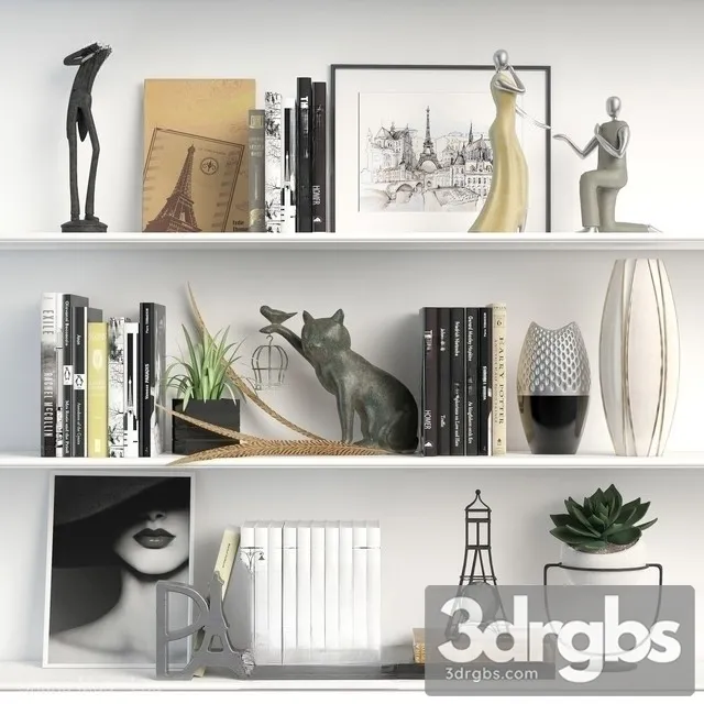 Paris Decor 3D Model Download Paris Decor 3D Model Download