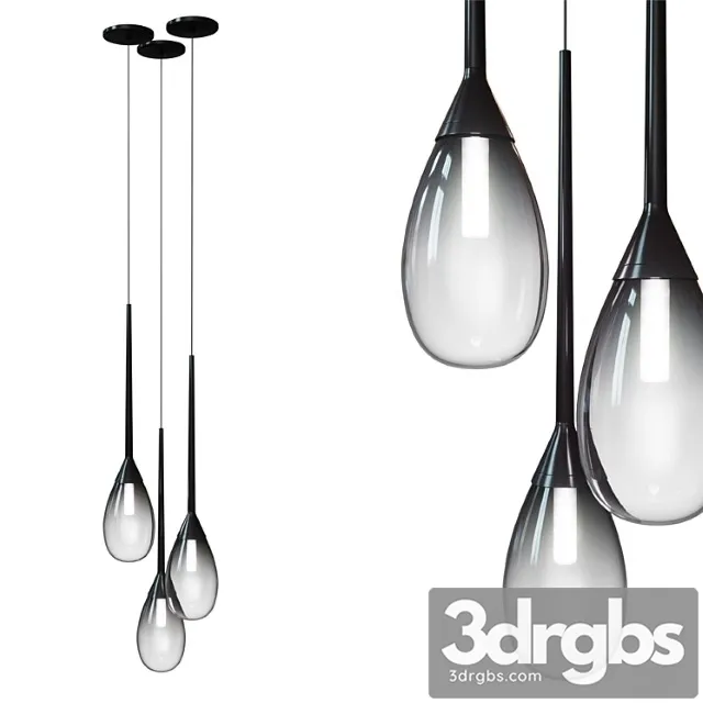 Parisone ™ led pendant 3081.25k (sonneman parisone ™ collection) 3D Model Download