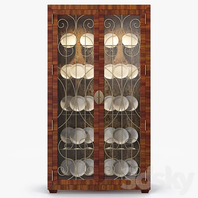 PARK AVENUE DISPLAY CABINET 3DModel