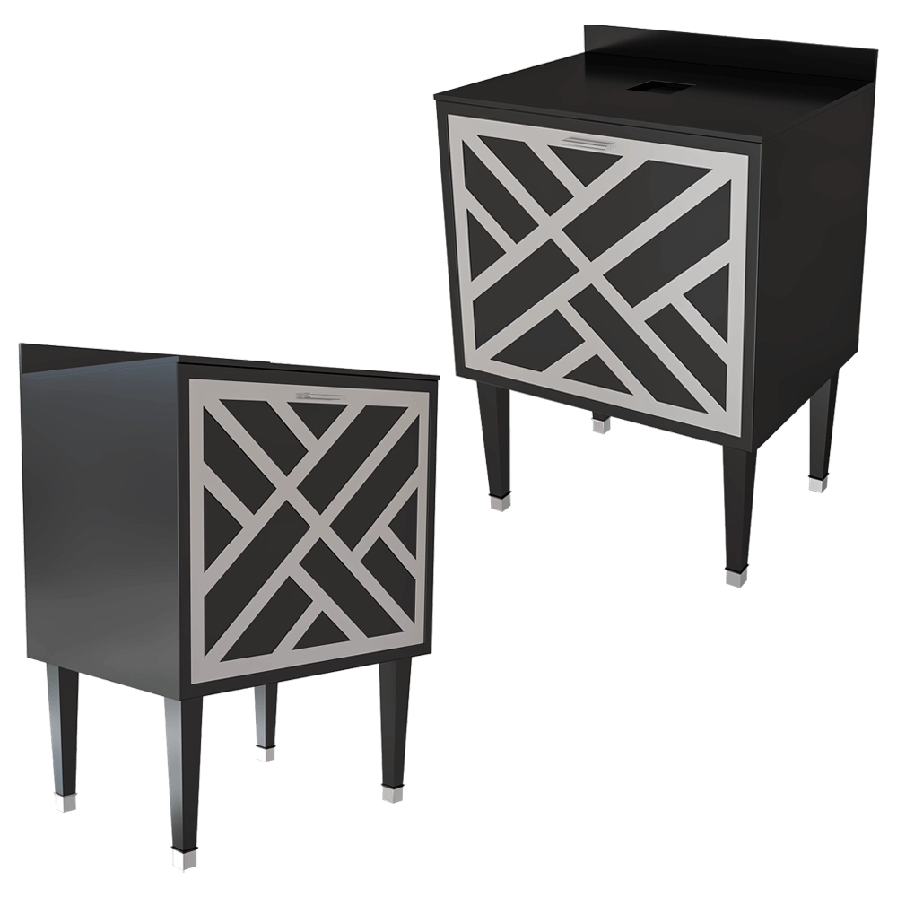 Park Avenue – Vanity unit Cora 1A drawer 3D Model Park Avenue – Vanity unit Cora 1A drawer 3D Model