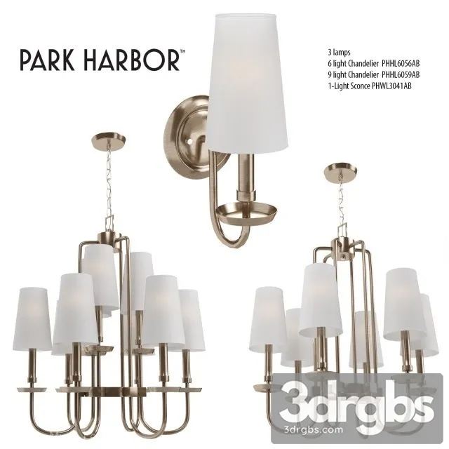 Park Harbor Lighting 3D Model Download