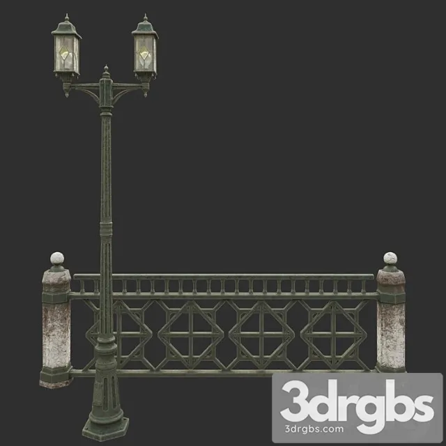 Park lantern  3D Model Download