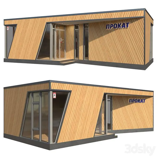 Park pavilion 3 3D Model Park pavilion 3 3D Model