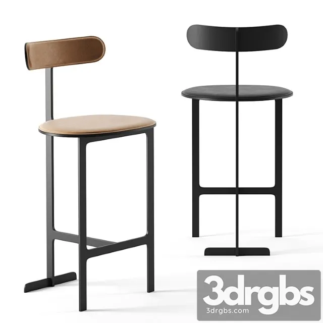 Park Place Bar Stool By Man Of Parts 3D Model Download Park Place Bar Stool By Man Of Parts 3D Model Download