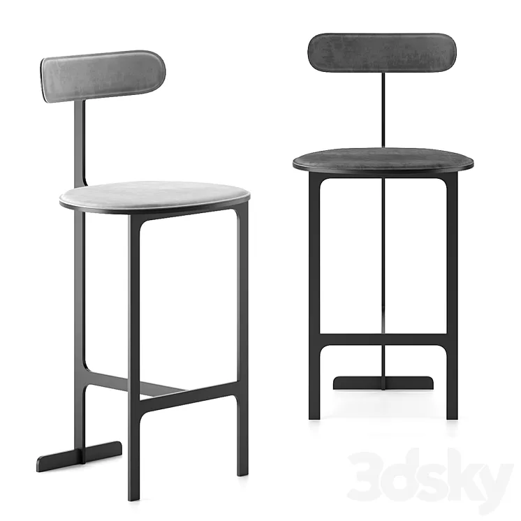 Park Place | Bar Stool by Man of Parts 3D Model Free Download Park Place | Bar Stool by Man of Parts 3D Model Free Download