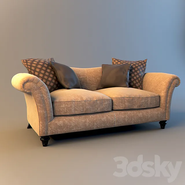 Parker Knoll Etienne 3D Model Parker Knoll Etienne 3D Model