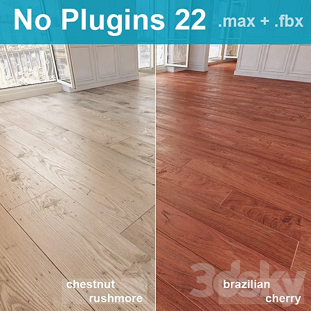 Parquet 22 (2 species. without the use of plug-ins) 3DModel Parquet 22 (2 species. without the use of plug-ins) 3DModel