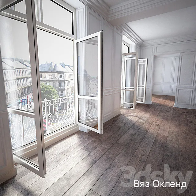 Parquet 3 types: Kimba Elm. Elm Oakland. Birch 3DModel Parquet 3 types: Kimba Elm. Elm Oakland. Birch 3DModel