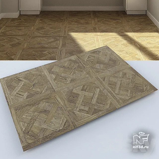 parquet 3D Model parquet 3D Model