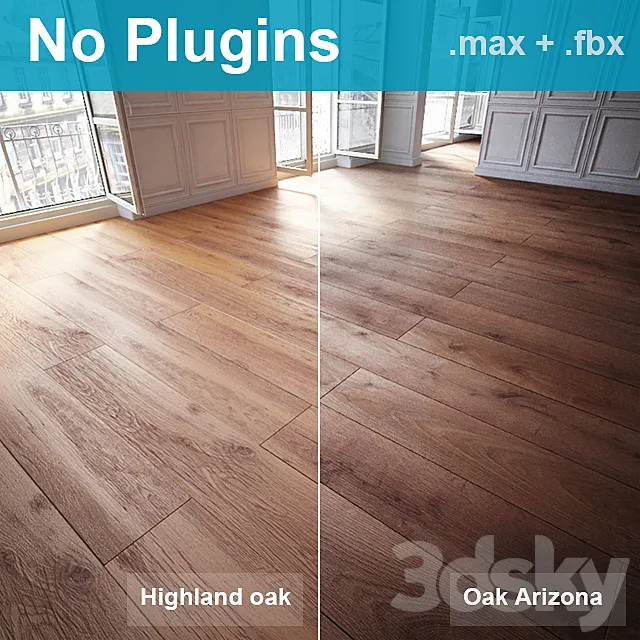 Parquet 5 (2 species without the use of plug-ins) 3D Model Parquet 5 (2 species without the use of plug-ins) 3D Model
